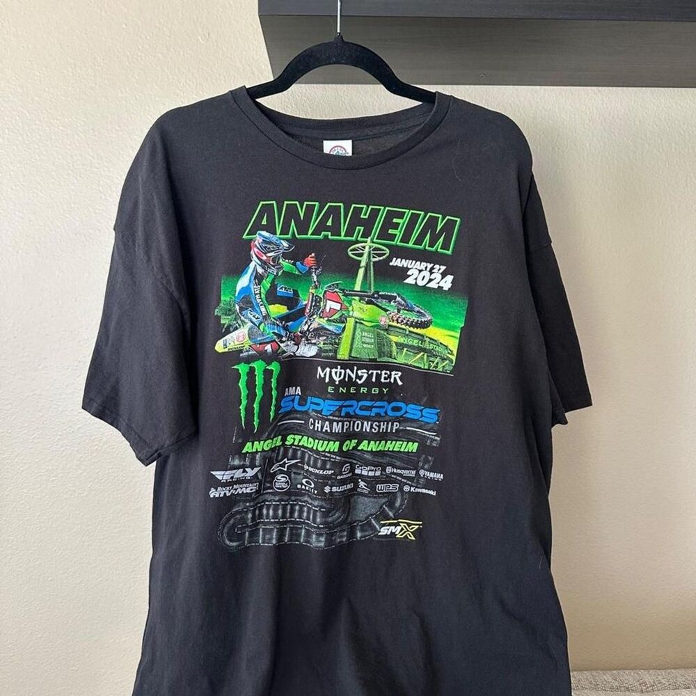 Monster-energy Men's Black T-shirt